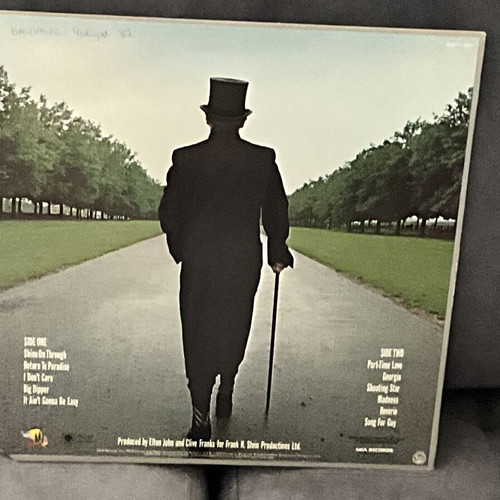 Elton John A Single Man Picture Disc LP used, collectible vinyl