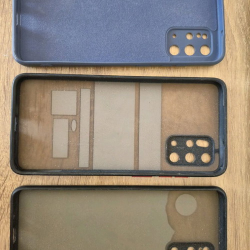 Samsung Galaxy S20+ phone cases pack of 3 used, silicone TPU