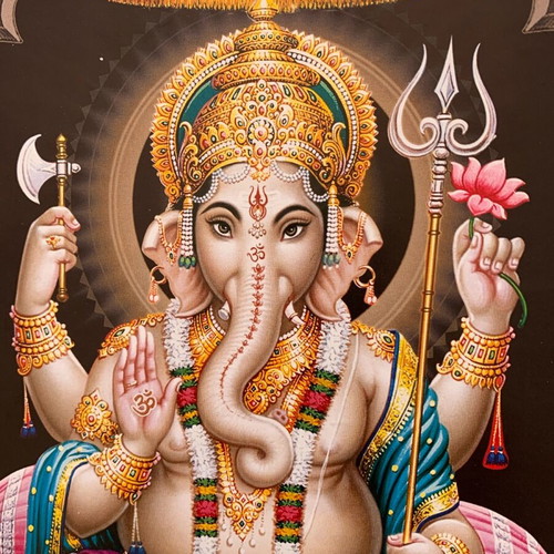 India Hindu gods posters set of 3, new