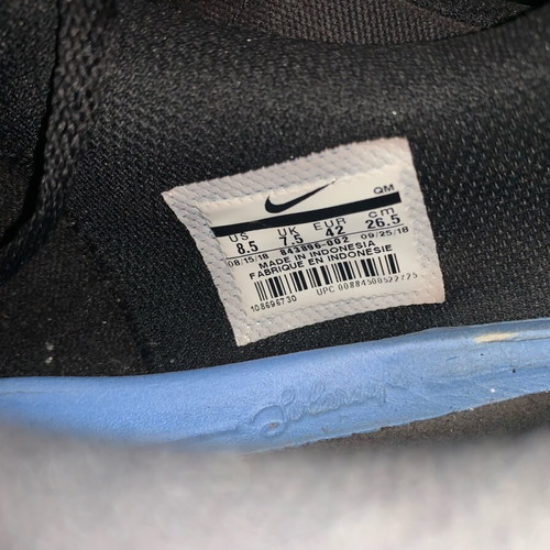 Nike Sb Check Solar CNVS sneakers used, mid condition, size 42, black