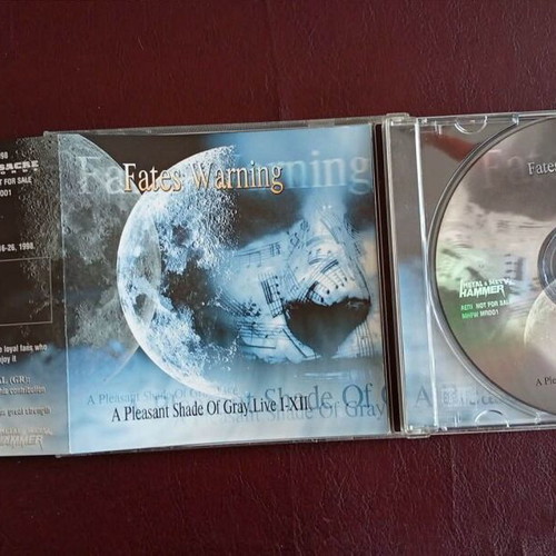 Fates Warning A Pleasant Shade Of Gray Live I-XII CD like new, metal
