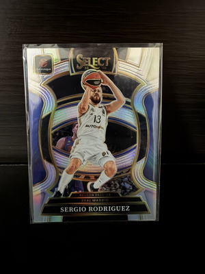 2025-26 Panini Select EuroLeague Basketball Sergio Rodriguez Concourse Silver card like new