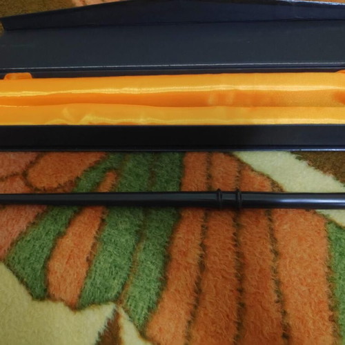 Harry Potter wand with Lord Voldemort collectible packaging