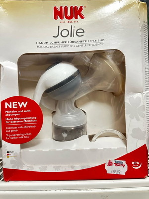 NUK breast pump new in box