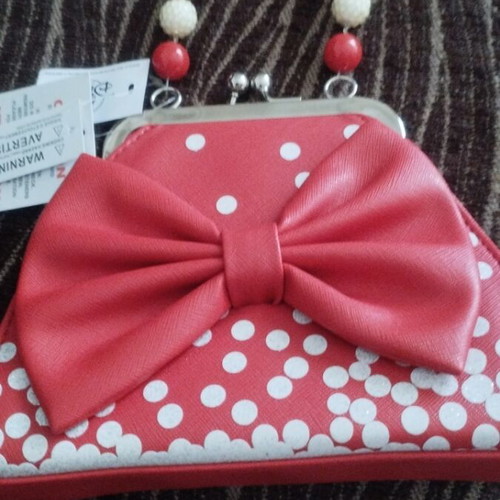 Disney Minnie Mouse handbag new, red