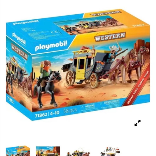 Playmobil Western Wild West Stagecoach