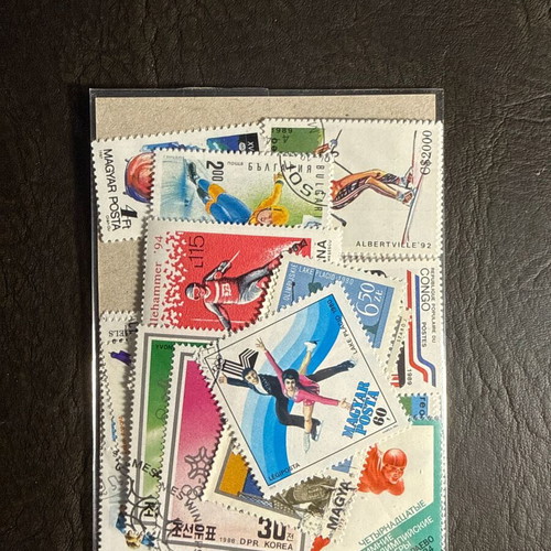 Winter Olympic Games Stamp Collection new, vintage theme