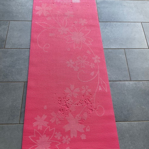 Yoga Pilates Mat used with minor wear
