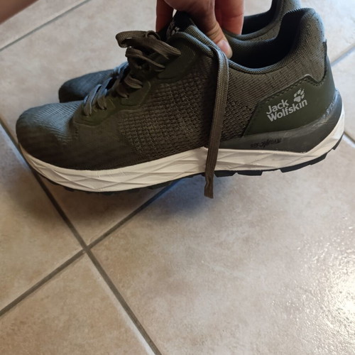 Jack Wolfskin athletic shoes like new, size 42, green