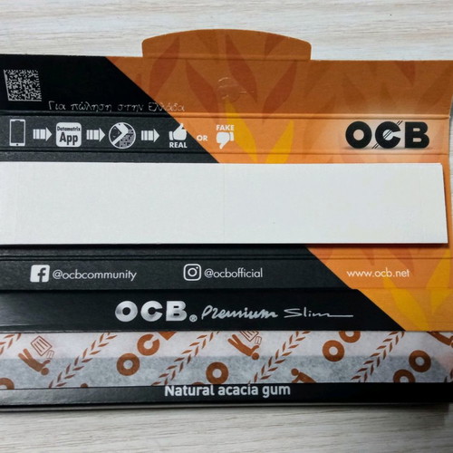 OCB cigarette papers with filter new, 32 pieces