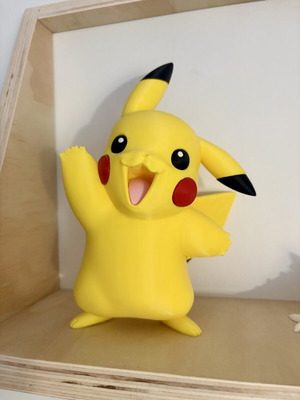 3D φιγούρα Pokemon Pikachu 21 εκ. σαν καινούργιο, πλαστικό PLA