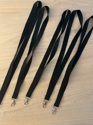 Lanyards used, pack of 5 pieces