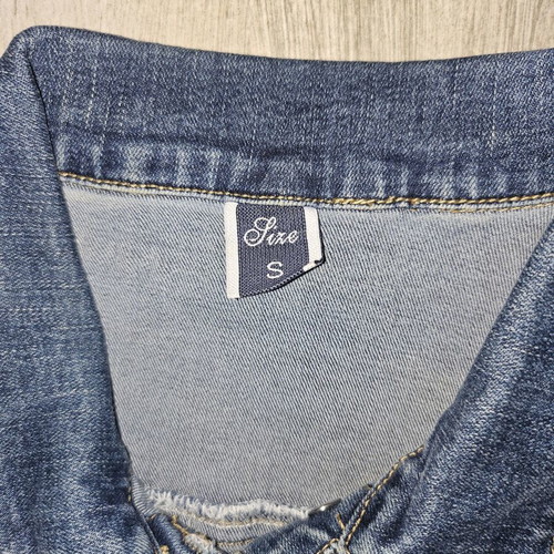 Women's denim vest small like new