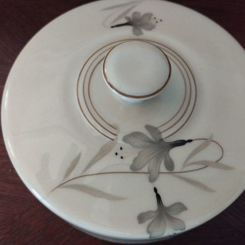 Vintage Alt Schönwald Bavaria Porcelain Butterdish like new