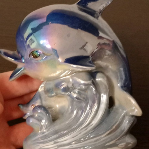 Vintage decorative dolphin like new