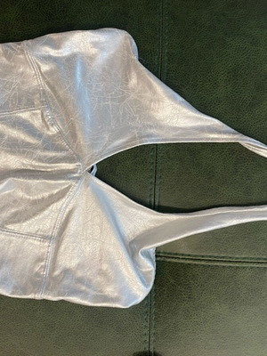 Top silver size S like new, grey