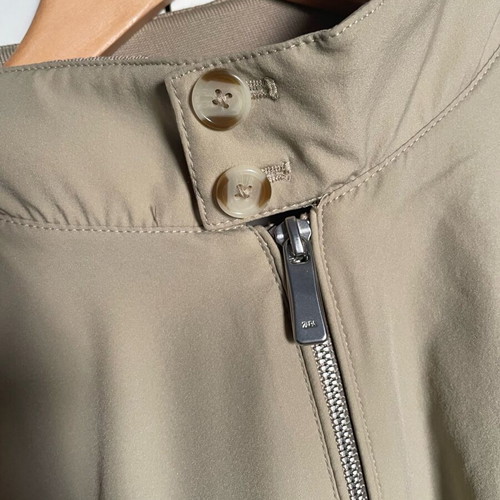 Zara Harrington beige jacket size Large like new