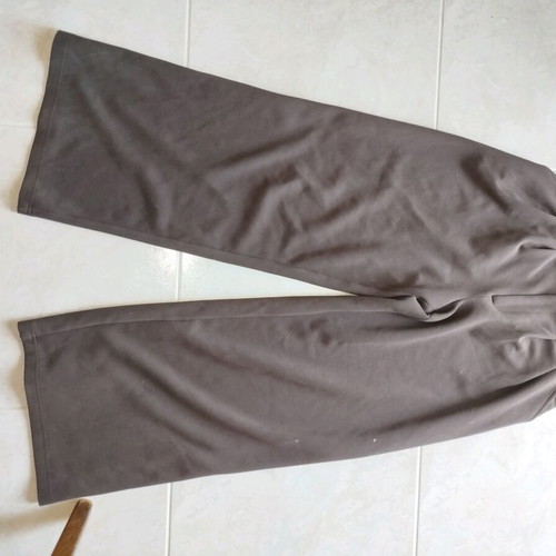 Stradivarius wide winter pants size 36 like new, brown