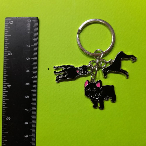 Keychain three dogs new