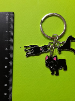 Keychain three dogs new
