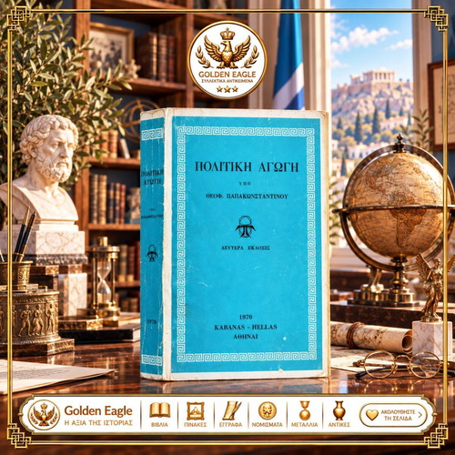 Βιβλίο Πολιτική Αγωγή του Θεοφ. Παπακωνσταντίνου, έκδοση 1970
