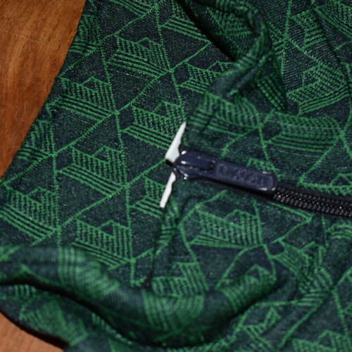 Lacoste jacket green size M fits like S like new