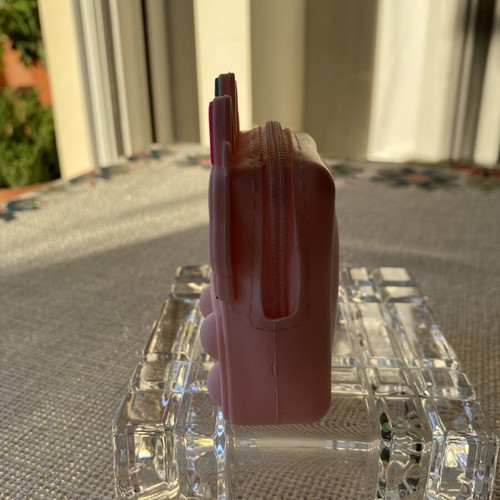 Girls' set with silicone wallet and slinky toy like new