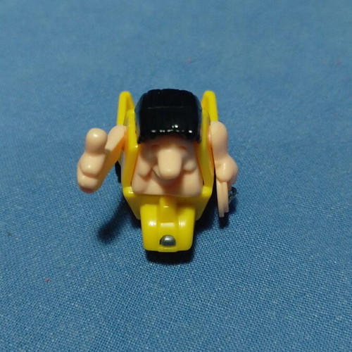 Kinder toy pack of 3: tractor, loader, tricycle