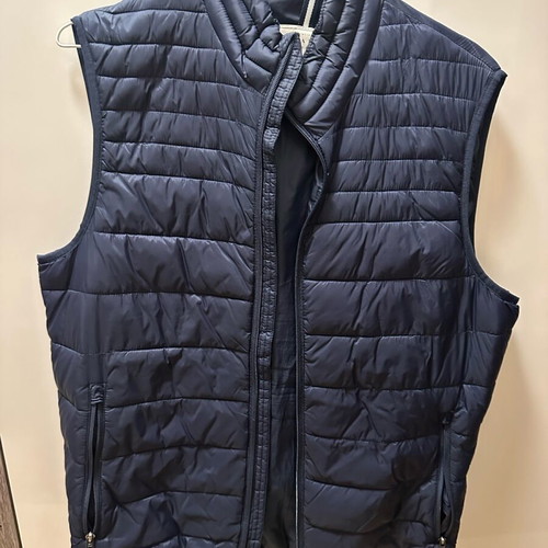 Sfera sleeveless dark blue vest like new, size M