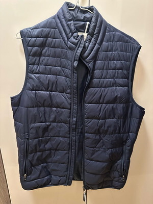Sfera sleeveless dark blue vest like new, size M