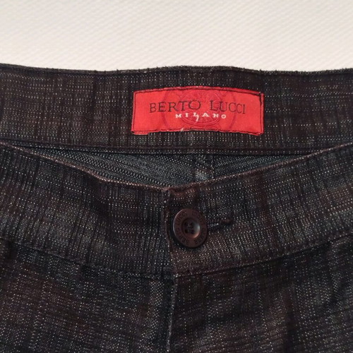 Berto Lucci men's pants used black