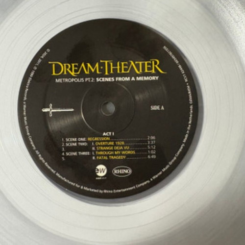 Dream Theater Metropolis Pt. 2: Scenes From A Memory βινύλιο σαν καινούργιο