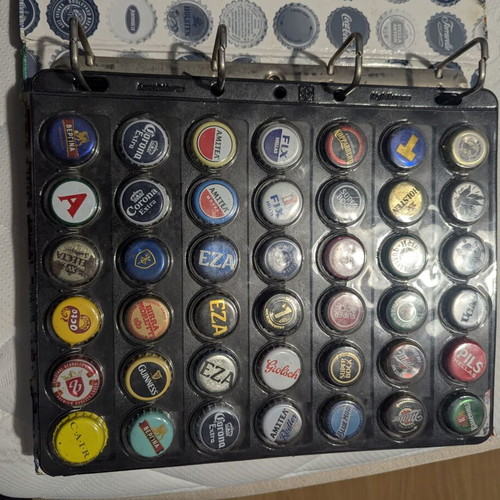 Bottle caps collection like new, 92 pieces