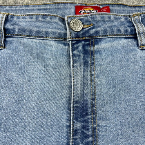 Dickies Girl Denim shorts used, blue, high waist, Y2K streetwear skate women's summer