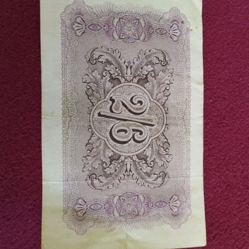 British Military 2/6 used