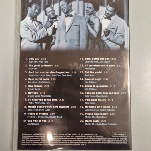 The Platters CD like new, 20 Greatest Hits
