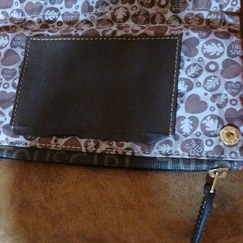 Tous Wallet Brown Like New Authentic