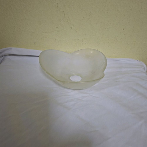 Set of 12 glass lamp replacement parts like new