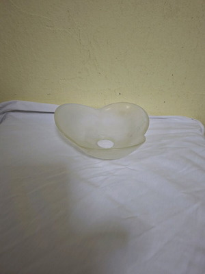 Set of 12 glass lamp replacement parts like new