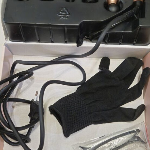Bestope Ceramic Hair Curler Set like new with glove and accessories