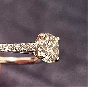 διαμαντένιο μονόπετρο δαχτυλίδι 1,76 καράτια διαμάντια, με πιστοποιητικο και απόδειξη αγοράς πριν 7 έτη, μεγάλη ευκαιρία για σοβαρούς αγοραστές, κατάλληλο και για επένδυση. τιμή συζήτησιμη. καινούργιο