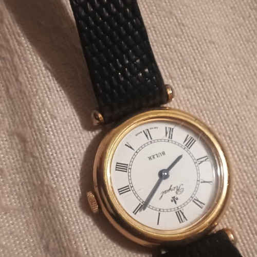 Royal Buler mechanical watch gold-plated like new women's