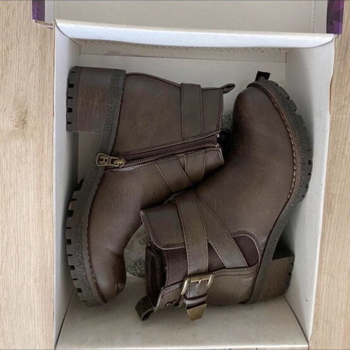 Refresh ankle boots used, brown, size 36