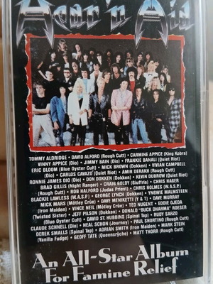 Dio's Hear 'n Aid cassette 1988 like new, metal