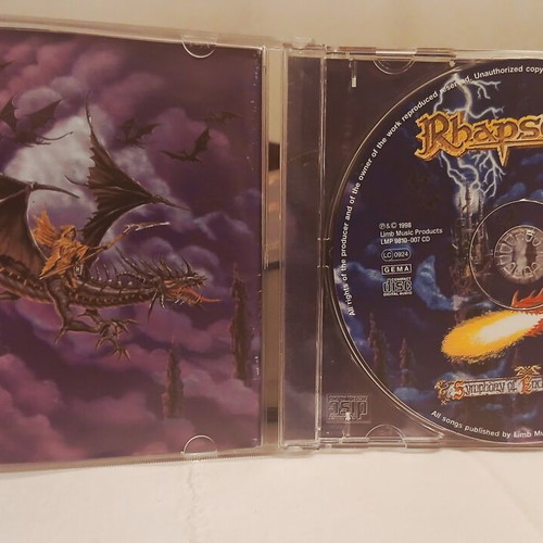 Rhapsody Symphony Of Enchanted Lands Box Set like new, metal