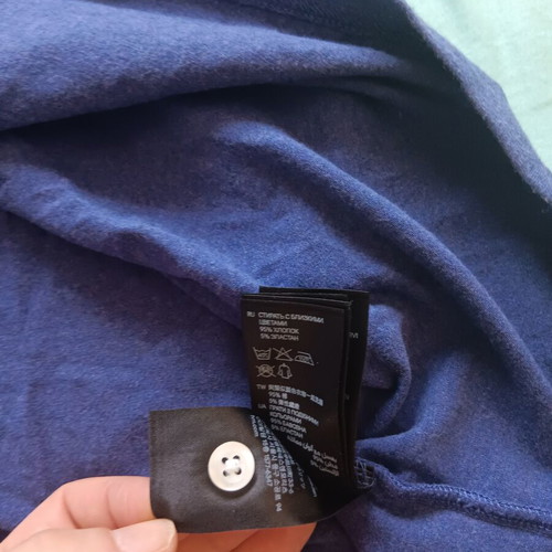 H&M Polo Shirt Medium Blue like new