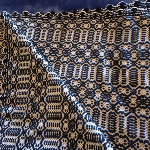 Wool throw new 155x200 vintage design