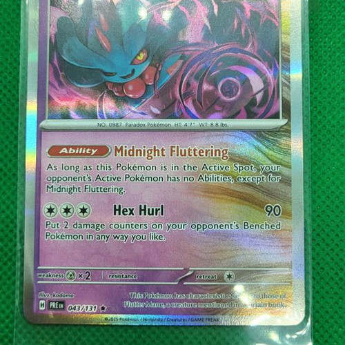 Pokemon Card Flutter Mane 043/131 Reverse - 3,20 - Vendora.cy Pokemon Card Flutter Mane 043/131 Reverse - 3,20 - Vendora.cy