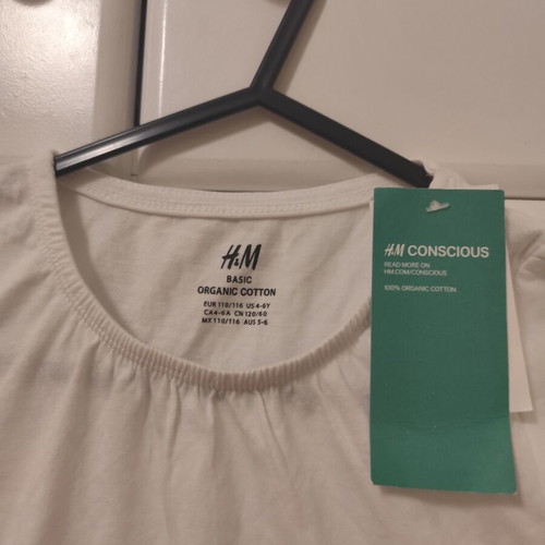 H&M μπλουζάκι για 4-6χρ καινούργιο