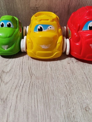 Baby Clementoni pyramid with cars used for 6+ months